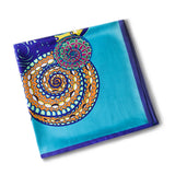 Extra Large 52x52 100% Pure Silk Hair Wrap - Natural Curls Club