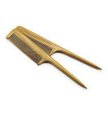 Natural Hair Fine Tooth Wooden Rat Tail Comb - Natural Curls Club