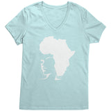 THE ROOTED QUEEN V-NECK SHIRT