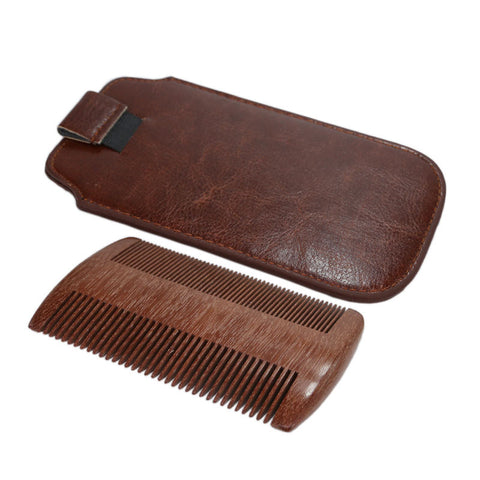 Men's Handmade Sandalwood Pocket Hair and Beard Comb - Natural Curls Club
