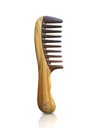 Natural Hair Rescue Wooden Extra Wide Tooth Detangling Comb - Natural Curls Club