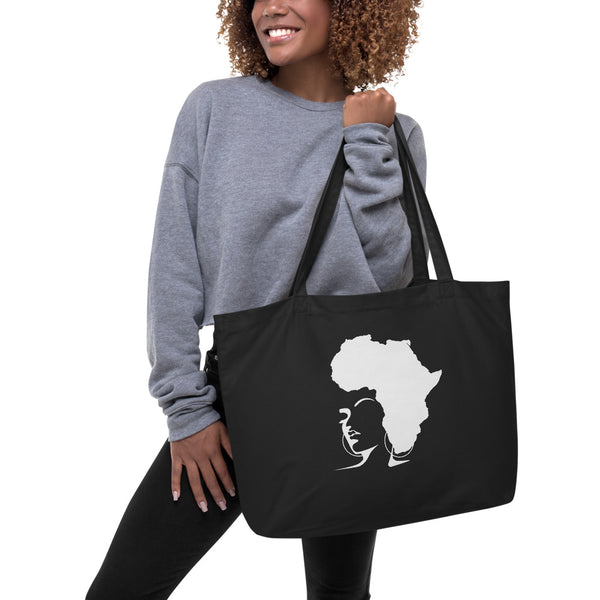The Rooted Queen Cotton Tote Bag