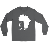 The Rooted Queen Ladies' Long Sleeve T-Shirt - Natural Curls Club
